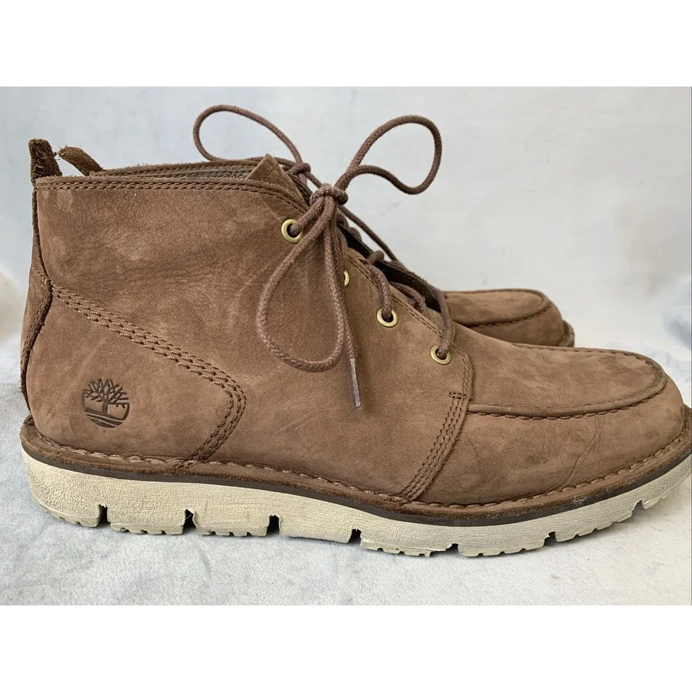 Timberland Chukka Boots Men's Size 11 Premium Suede‎ Shoes With Sensorflex